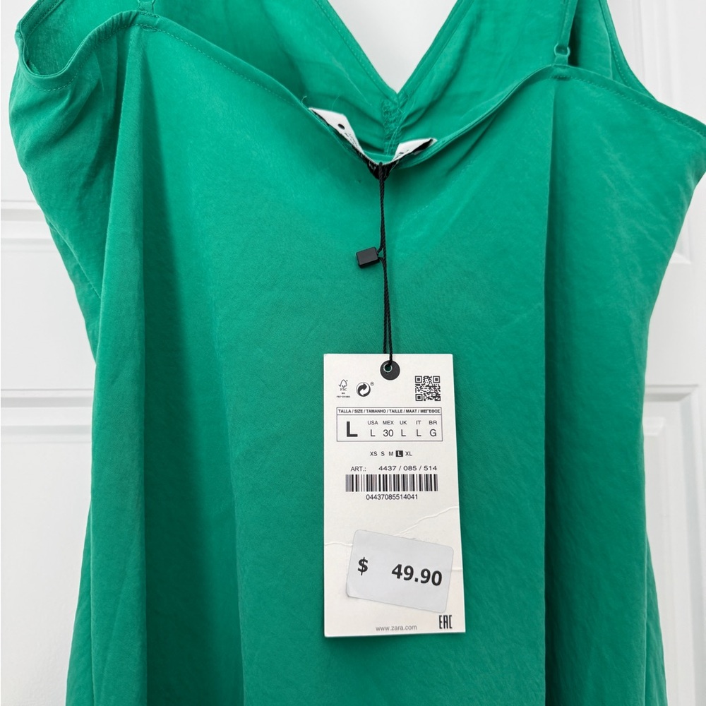 ZARA RUCHED DRESS - Picture 5 of 5
